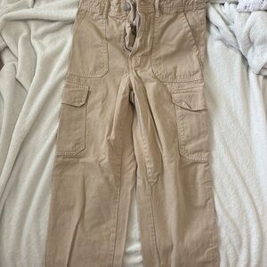 Women Zara Tan Cargo Pants